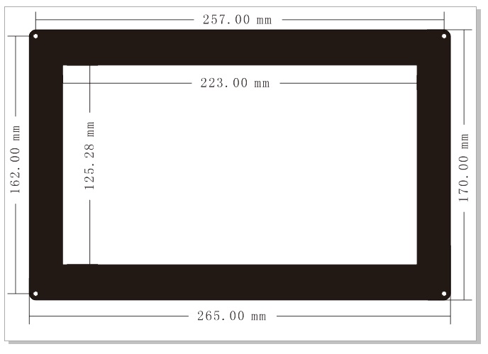 Дисплей 10.1inch LCD 1024x600 HDMI Capacitive Touch Screen (11557) - фото 1