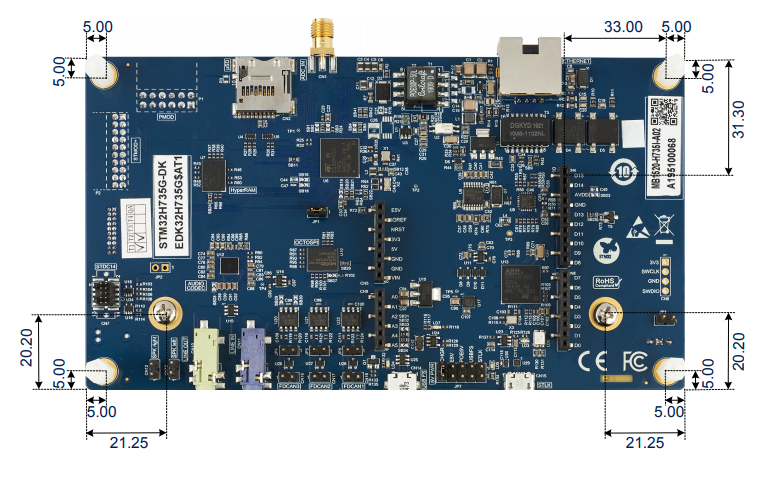 STM32H735G-DK - фото 4