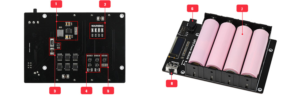 Плата розширення NVIDIA Jetson Nano UPS (18307) - фото 4