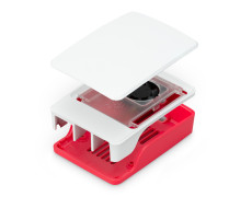 Корпус Raspberry Pi 5 Case Red/White