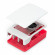 Официальный корпус для Raspberry Pi 5 с активным охлаждением бело-красный