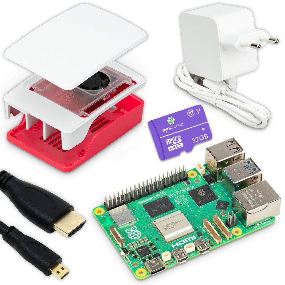 Купить мини-компьютеры Raspberry PI 5 (Распберри Пи 5) по