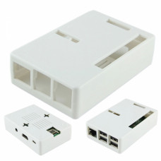 Корпус для Raspberry Pi 3 B+ с доступом к разъёмам белый