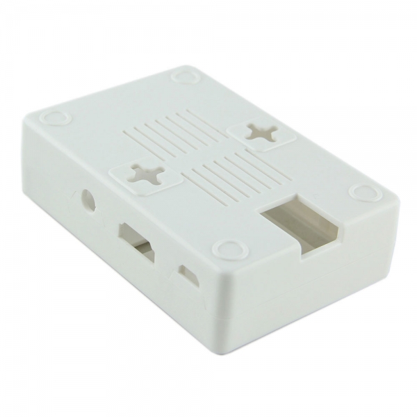 Корпус для Raspberry Pi 3 B+ с доступом к разъёмам белый