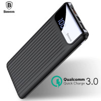 Павербанк BASEUS 10000 mAh Quick Charge Qualcomm 3.0 LED экран Type-C