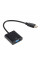 Конвертер HDMI to VGA чёрный