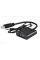 Конвертер HDMI to VGA с аудио 3.5 mm чёрный