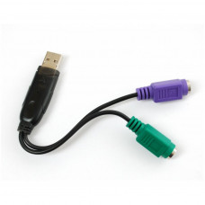 Адаптер Dynamode USB 1.1 A Male - 2*PS/2 (USB to PS/2)
