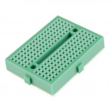 Мини-макетная плата SYB-170 (170 точек) зелёная