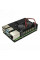 Корпус из алюминия с двойным кулером для Raspberry Pi 4 чёрный