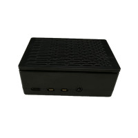 Корпус для Raspberry Pi 4 (кулер або дисплей) чорний