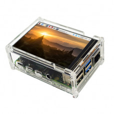 Прозрачный акриловый корпус для Raspberry Pi 4