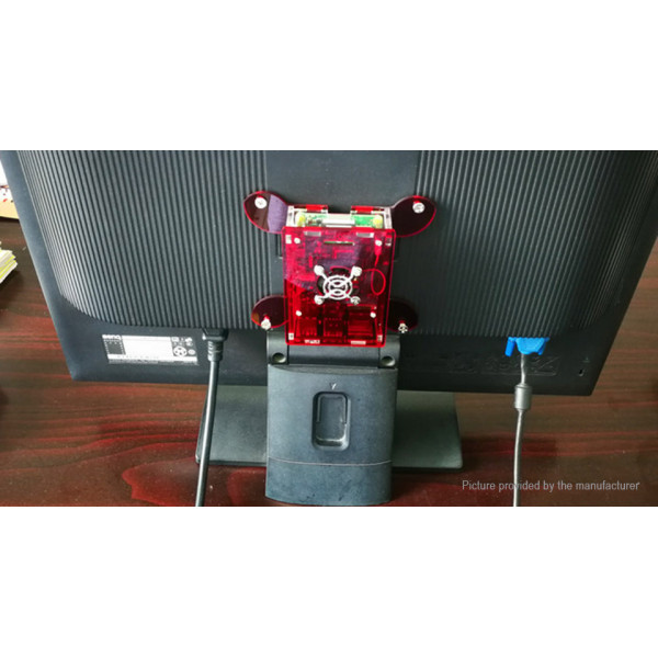 Корпус для Raspberry Pi 4 VESA красный