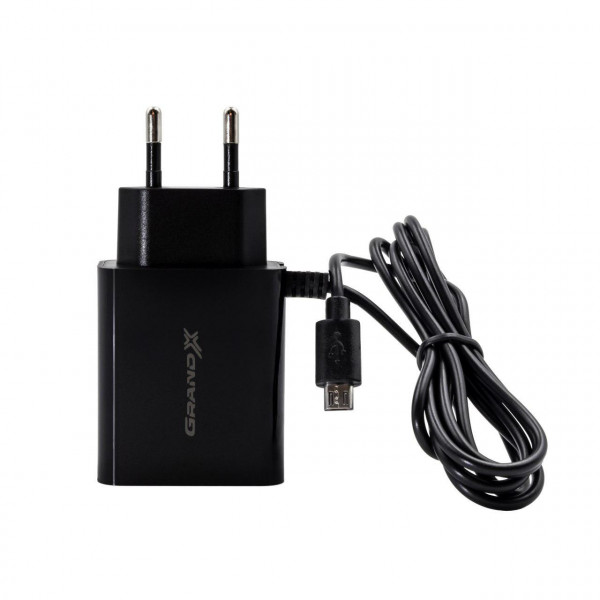 Блок питания Grand-X CH-65B 5V 3.1 A micro-USB