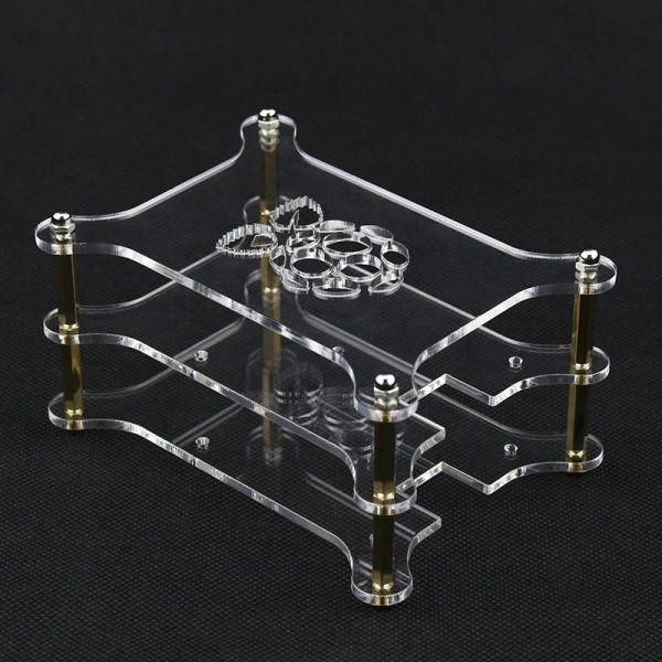 Модульный акриловый корпус для двух Raspberry Pi