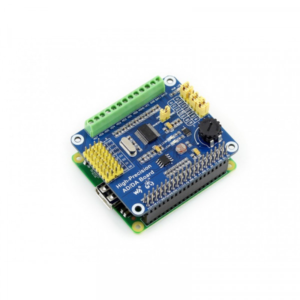 AD/DA Модуль (АЦП/ЦАП) ADS1256 DAC8552