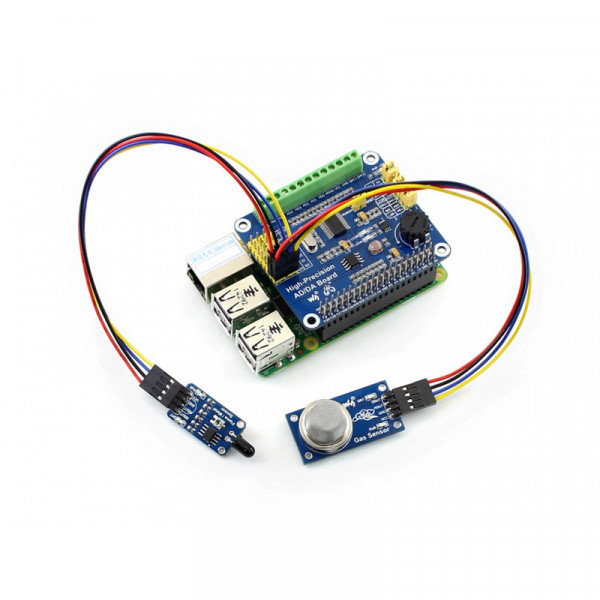 AD/DA Модуль (АЦП/ЦАП) ADS1256 DAC8552