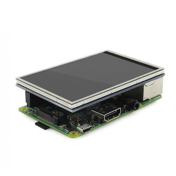 Дисплей 3.5 дюймов для Raspberry Pi со стилусом (480х320)