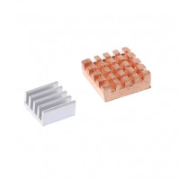 Набор радиаторов (медный и алюминиевый) на термоскотче