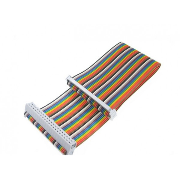 Кабель шлейф GPIO 40Pin 20 см цветной