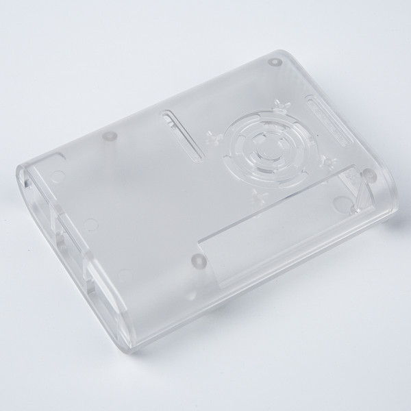 Пластиковый корпус Raspberry Pi 4 с GPIO прозрачный