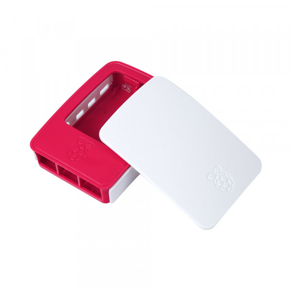 Официальный бело-малиновый корпус для Raspberry Pi 4