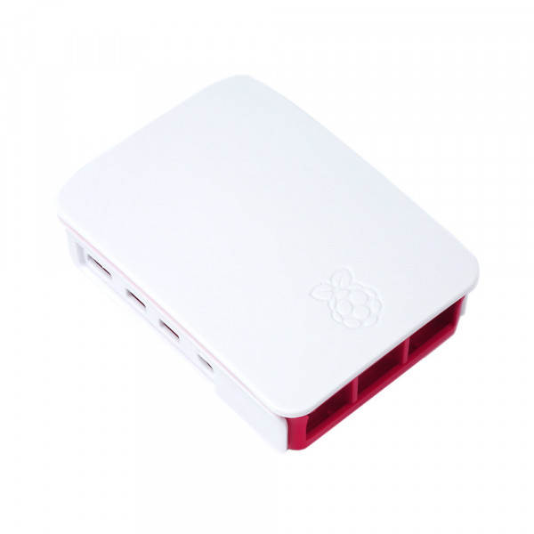 Официальный бело-малиновый корпус для Raspberry Pi 4