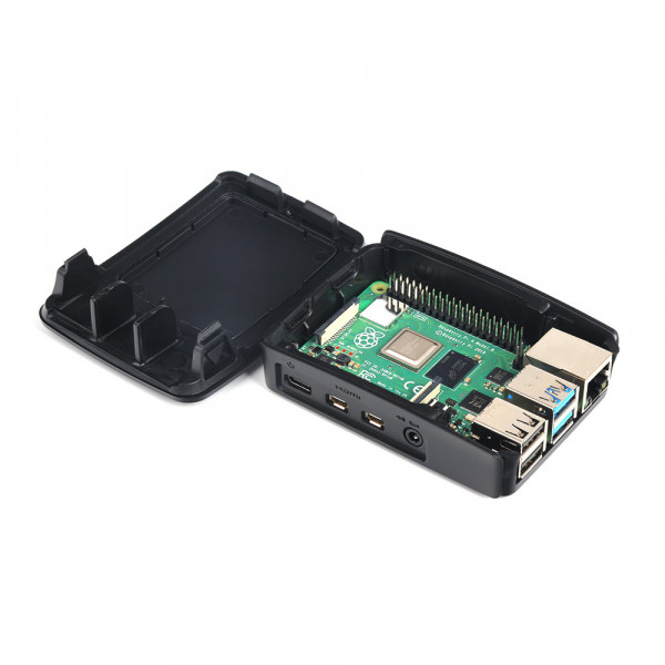 Официальный чёрный корпус для Raspberry Pi 4