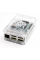 Прозрачный пластиковый корпус с логотипом Raspberry Pi 4B