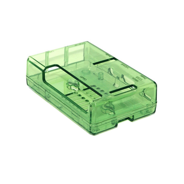 ABS Корпус для Raspberry Pi зелёный