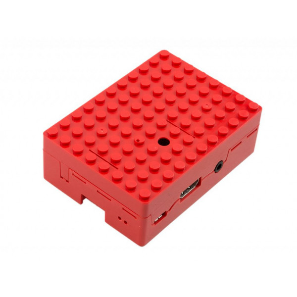 Корпус LEGO для Raspberry Pi красный