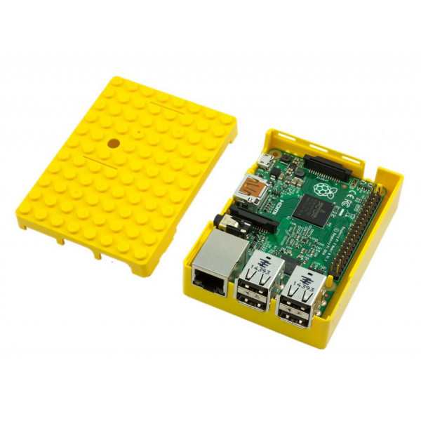 Корпус LEGO для Raspberry Pi жёлтый