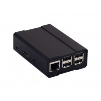 Чёрный алюминиевый корпус для Raspberry Pi