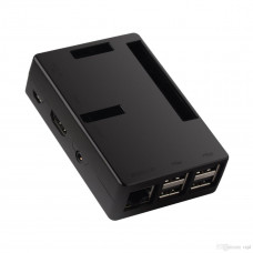Корпус для Raspberry Pi 3 B+ с доступом к разъёмам чёрный