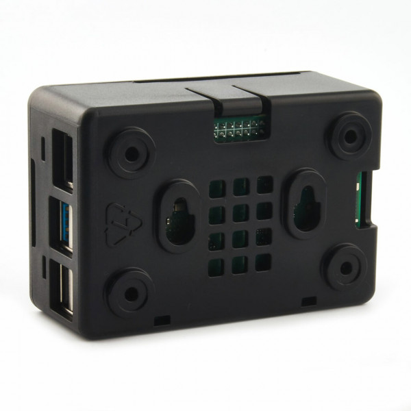 Высокий корпус для Raspberry Pi 4 чёрный