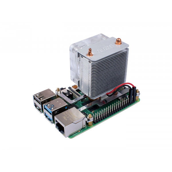 Кулер с подсветкой ICE Tower для Raspberry Pi 4 / 3