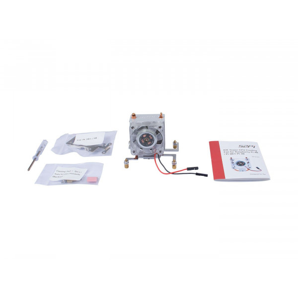 Кулер с подсветкой ICE Tower для Raspberry Pi 4 / 3