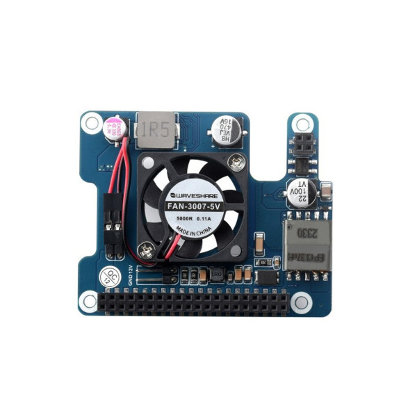 Power Over Ethernet HAT (F) для Raspberry Pi 5