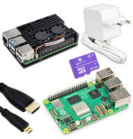 Raspberry Pi 5 Starter Kit 8GB алюмінієвий корпус кулер