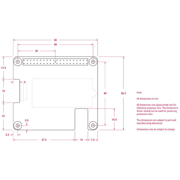 Плата розширення Raspberry Pi M.2 HAT+