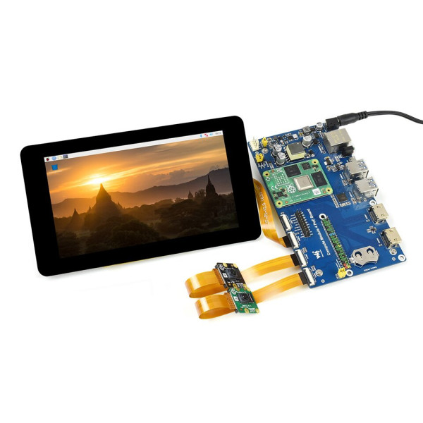 Raspberry Pi Compute Module 4 I/O Board With PoE (18606)
