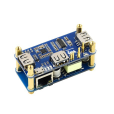 Плата розширення Raspberry Pi Zero Power over Ethernet (PoE) HAT (19635)