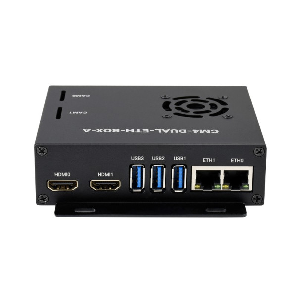 Плата Расширения Dual Gigabit Ethernet для Raspberry Pi Compute Module 4 (20225)