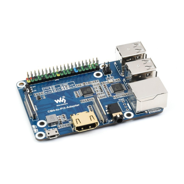 Плата расширения CM4-to-Pi3-Adapter-B (25871)