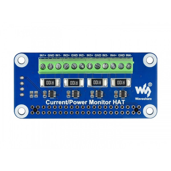 Плата расширения Raspberry Pi Current/Power Monitor HAT (17539)