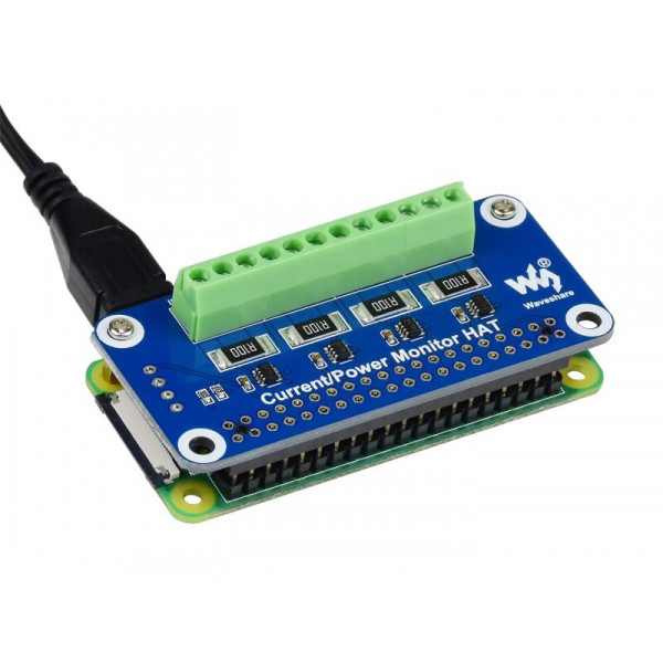 Плата расширения Raspberry Pi Current/Power Monitor HAT (17539)
