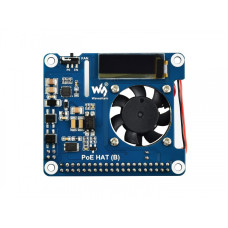 Плата розширення Raspberry Pi Power over Ethernet (PoE) HAT (B) (18014)