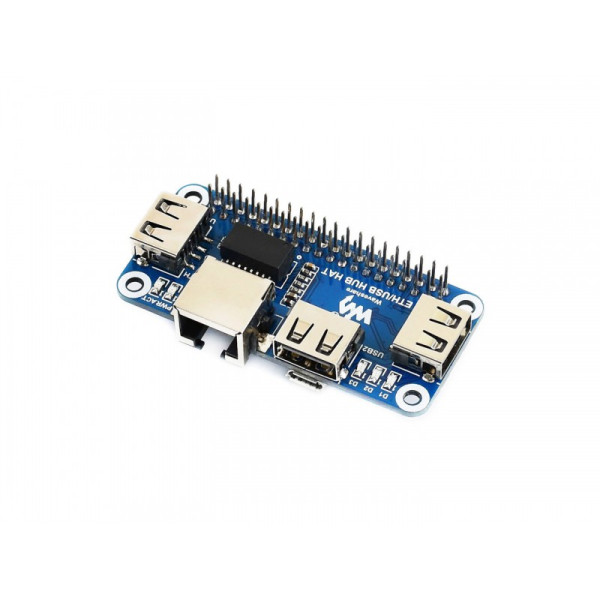 Плата розширення Raspberry Pi ETH/USB HUB HAT (16595)