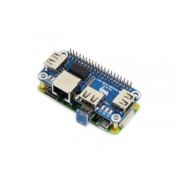 Плата розширення Raspberry Pi ETH/USB HUB HAT (16595)