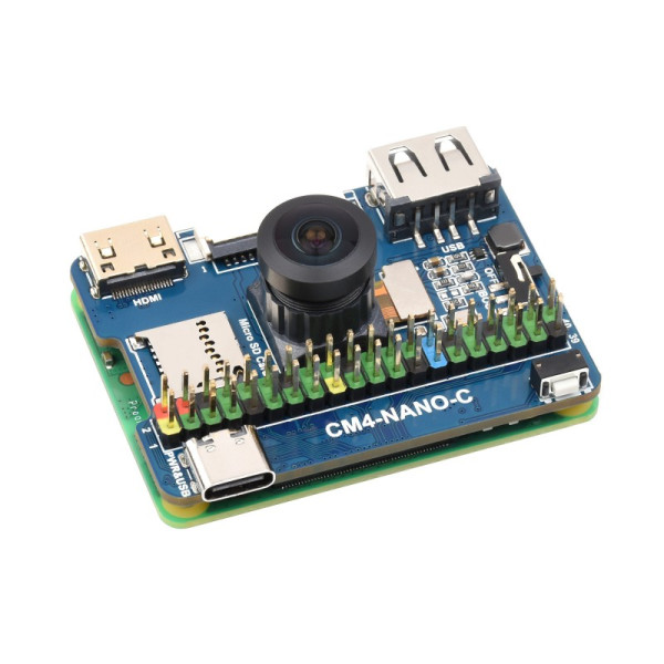 Raspberry Pi Compute Module 4 Nano Base Board (C) (23451)